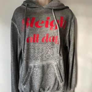 NWOT Wildfox Sleigh All Day Reindeer Hoodie